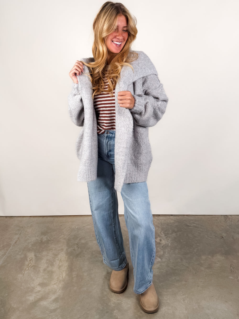 Junie L/S Stripe Slub Tee