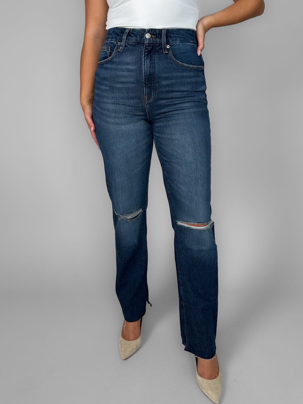 Good Boy Jeans w/ Inseam Slit