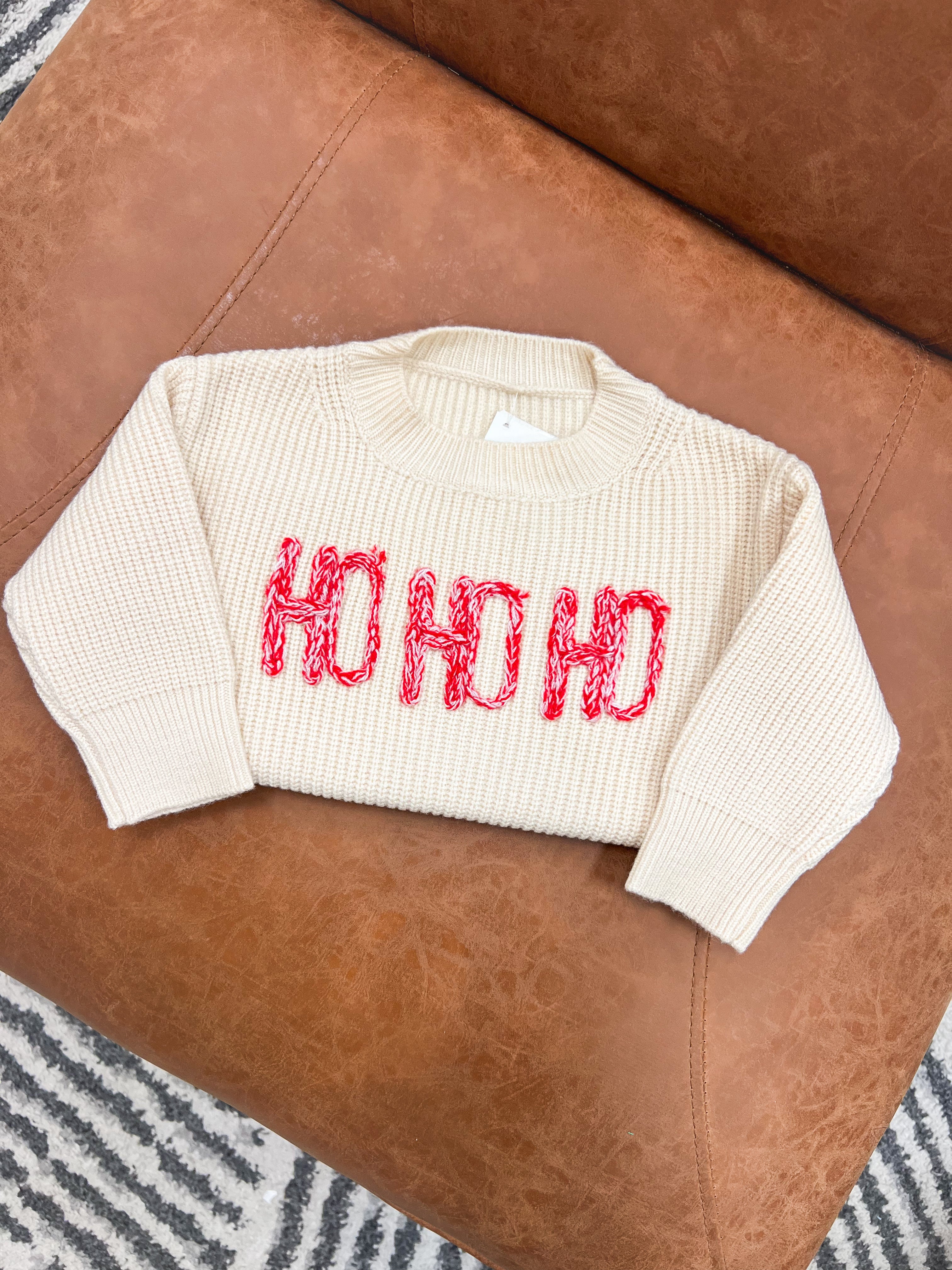Ho Ho Ho Christmas Sweater