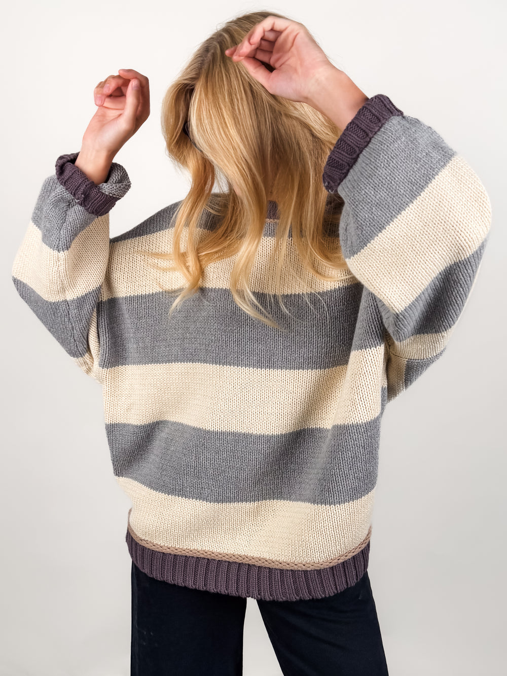 If You Ever Get The Notion Striped Sweater
