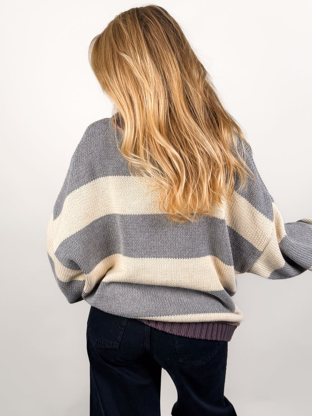 If You Ever Get The Notion Striped Sweater