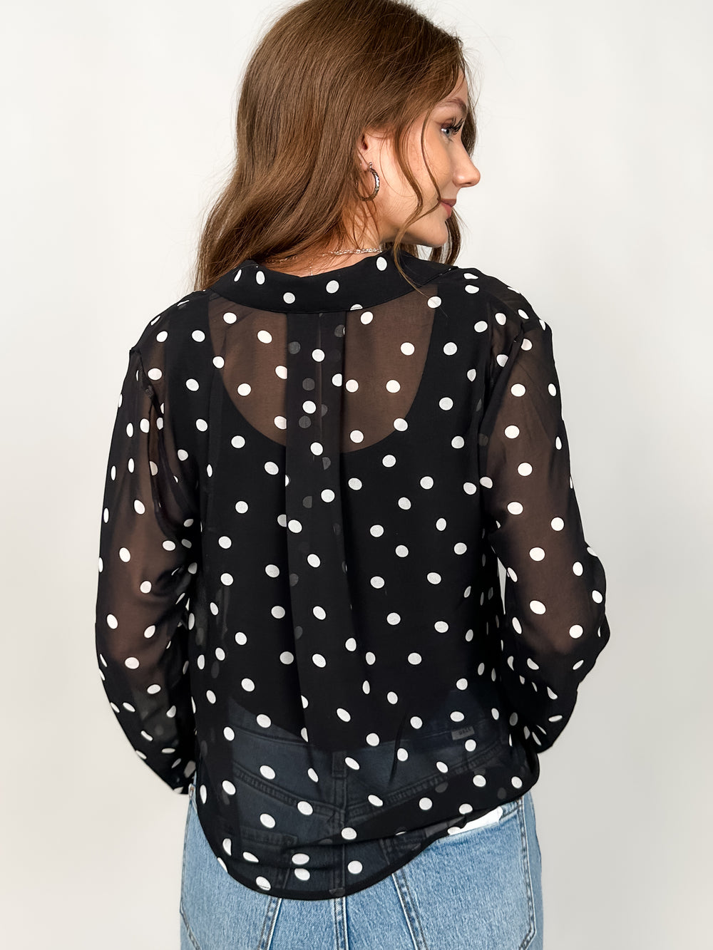 Vivienne Polka Dot Top