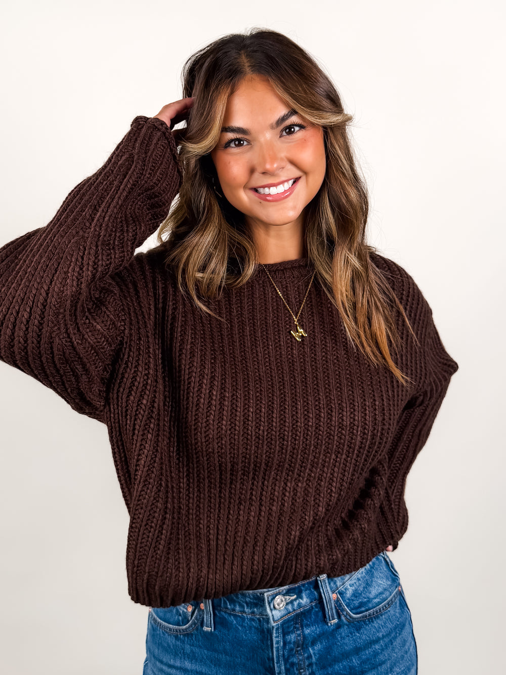 What's Coming Down The Road Sweater