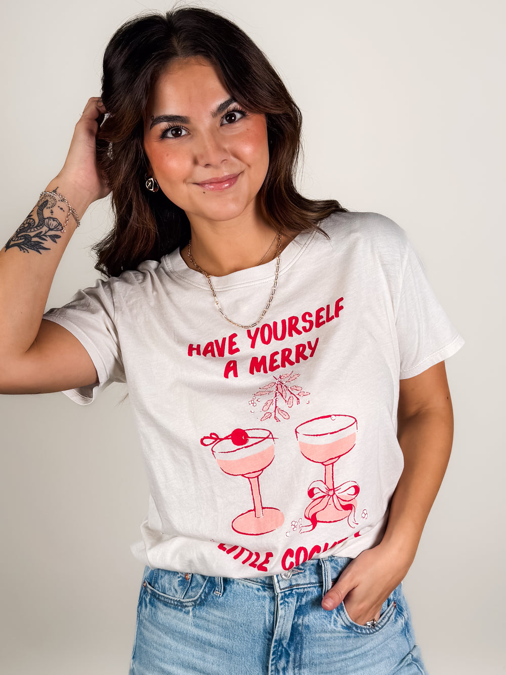 Merry Little Cocktail Tee