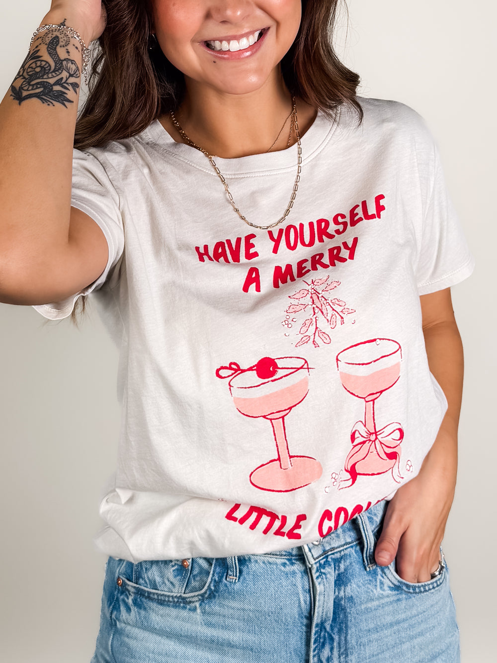 Merry Little Cocktail Tee