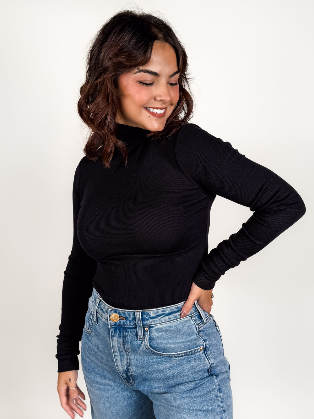 Hayden Rib Turtle Neck