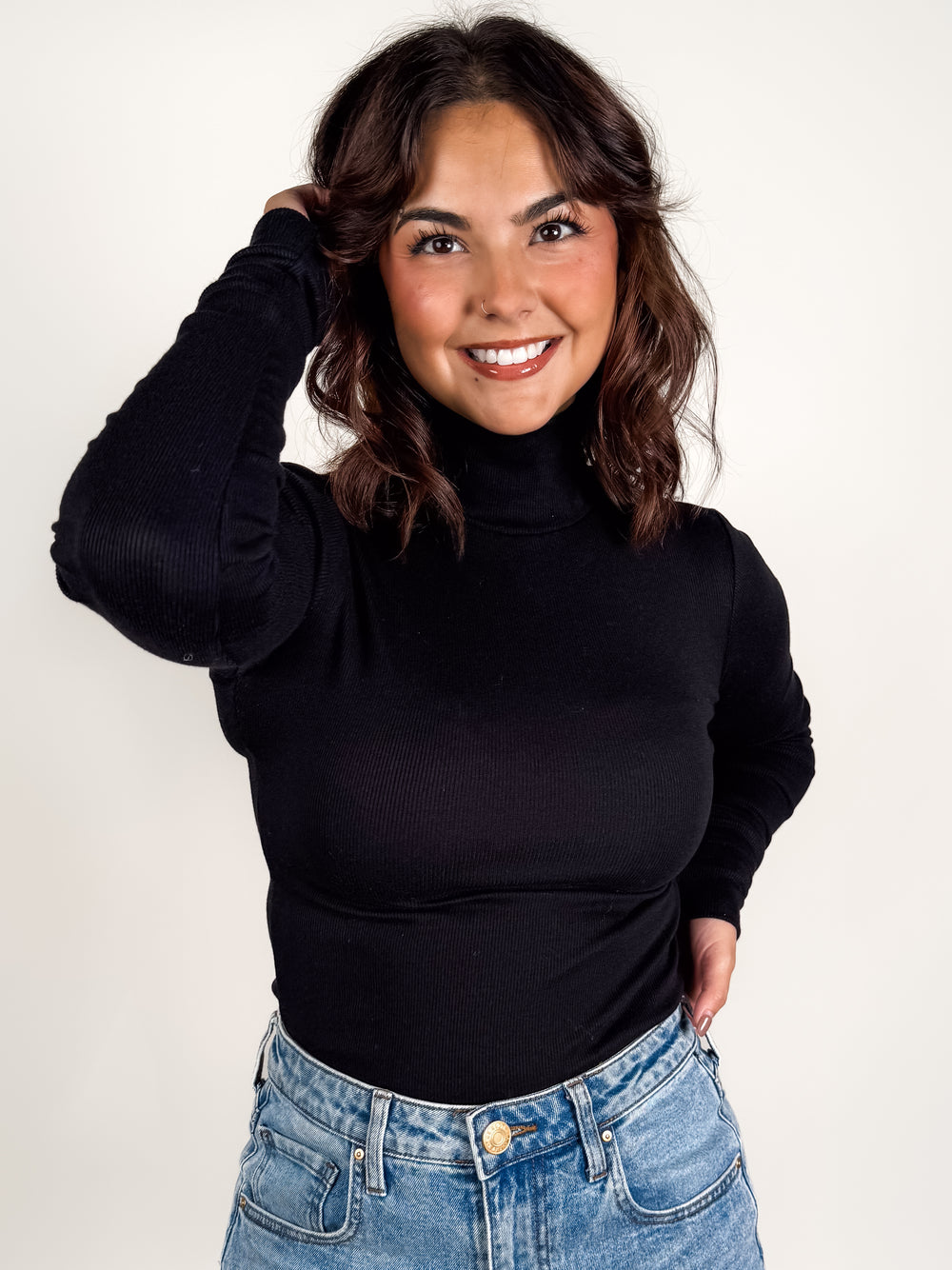 Hayden Rib Turtle Neck