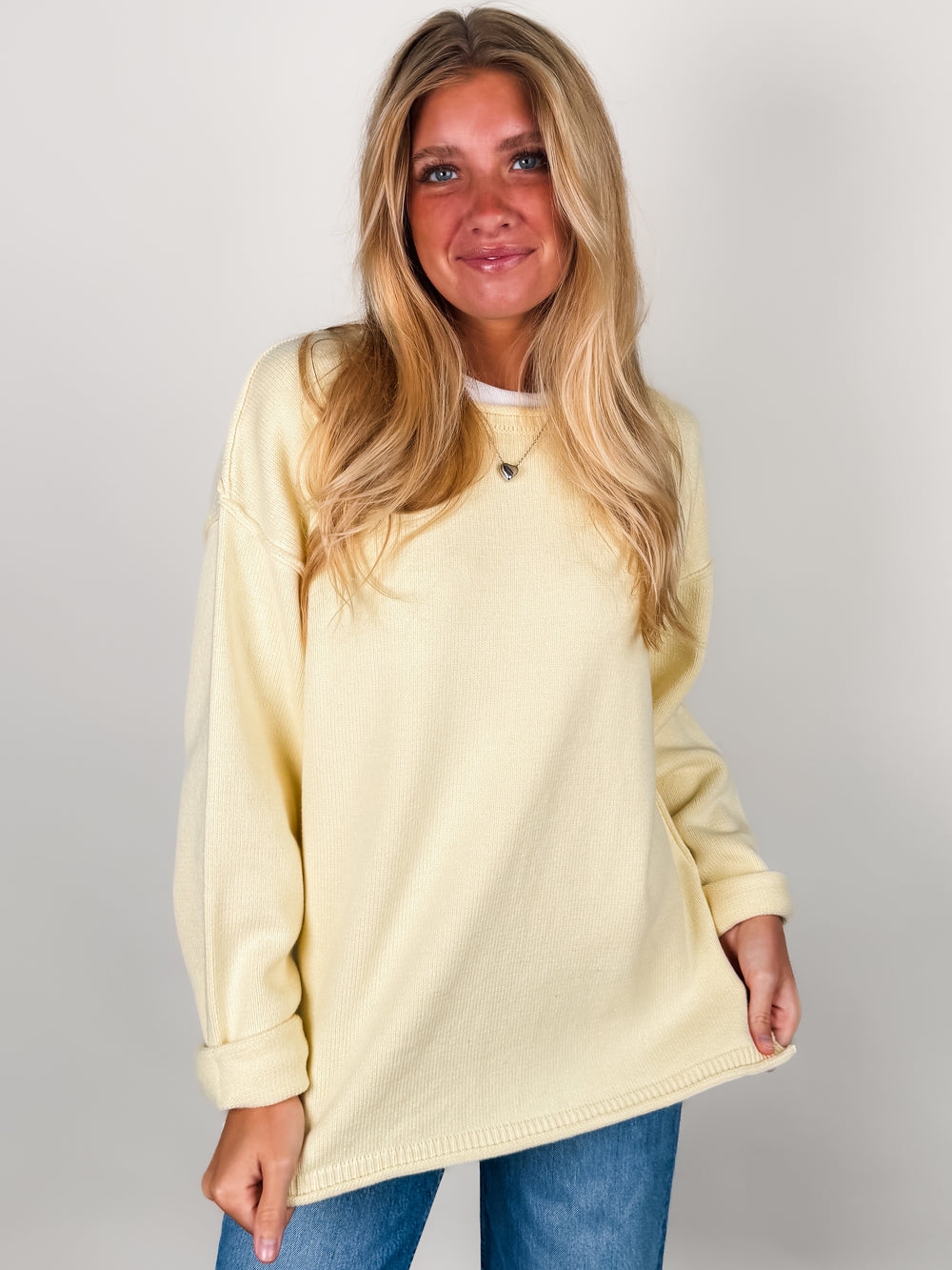 Strange Words Come Out Sweater