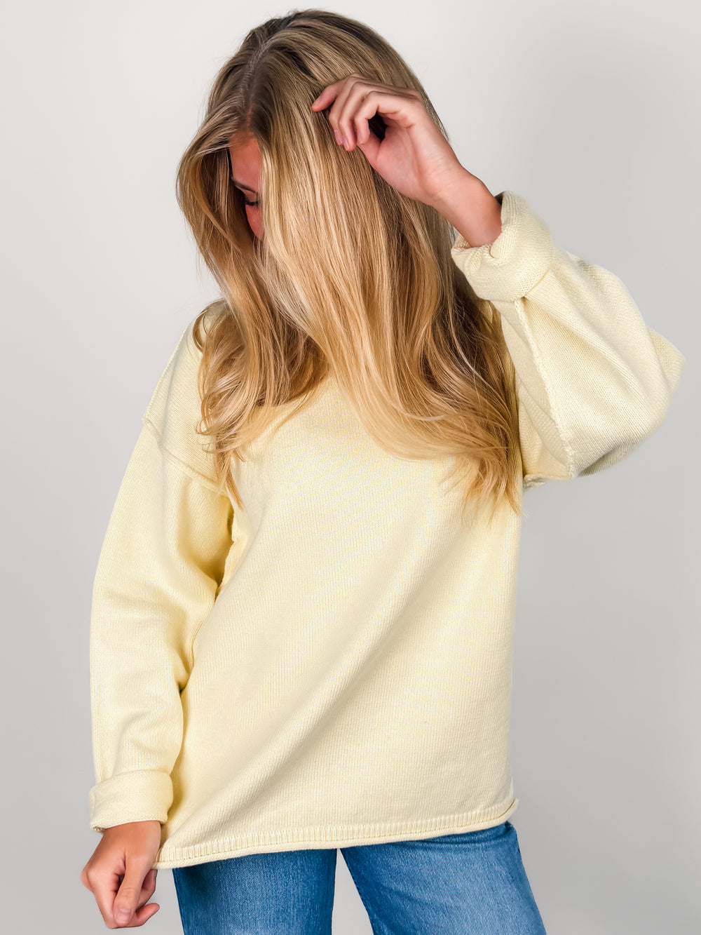 Strange Words Come Out Sweater