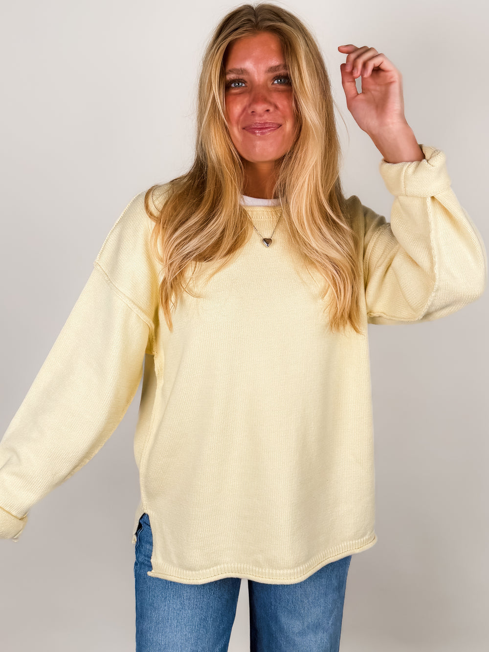 Strange Words Come Out Sweater