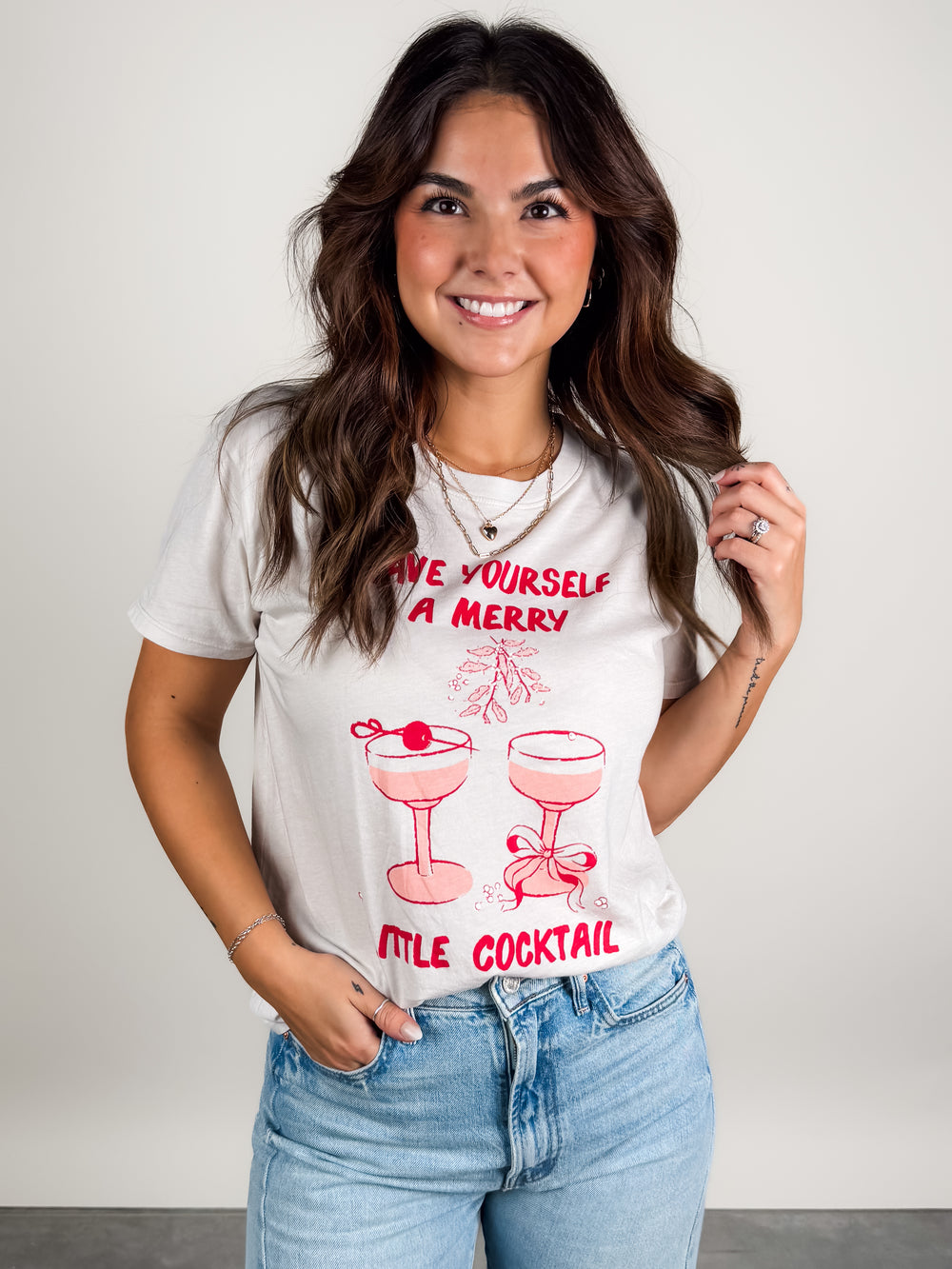 Merry Little Cocktail Tee