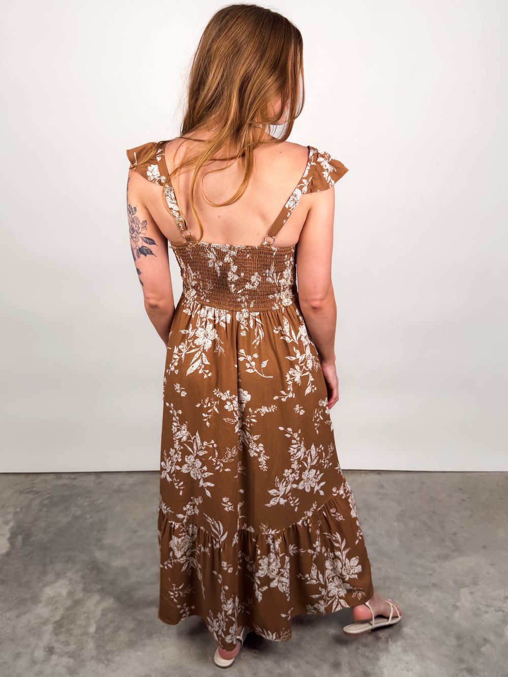 Springtime Stole My Heart Floral Dress
