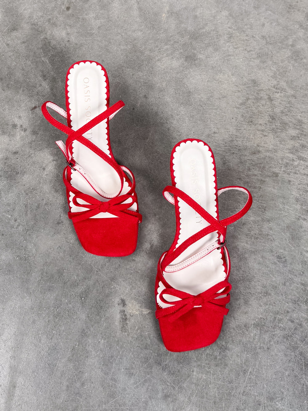 Sylvie Stiletto Velvet Heel