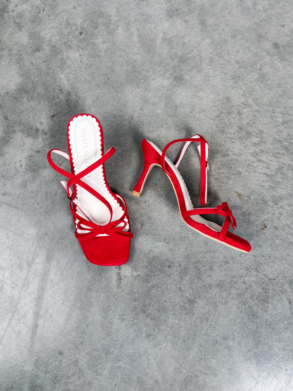 Sylvie Stiletto Velvet Heel