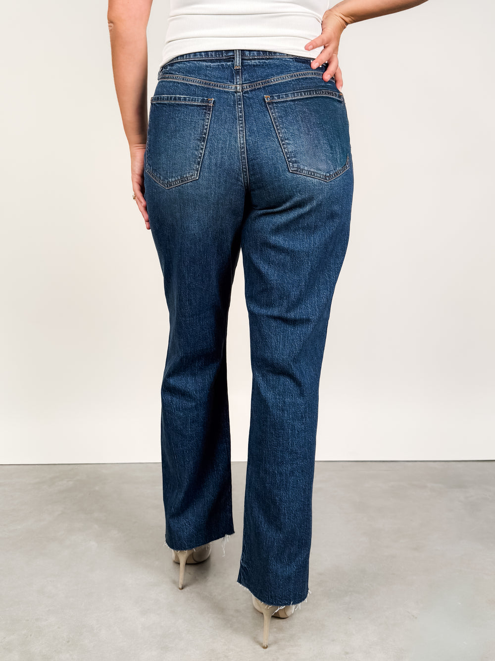 Sundaze High Rise Vintage Straight in Authentic