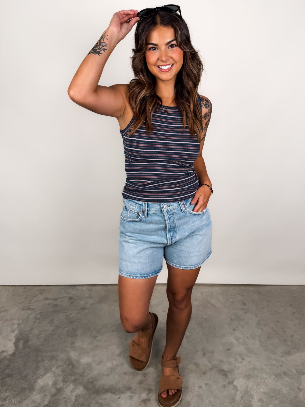 Edlin Striped Tank