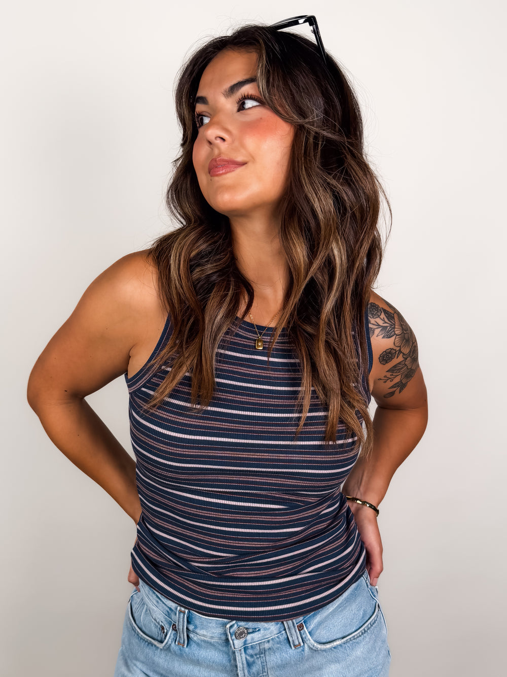 Edlin Striped Tank