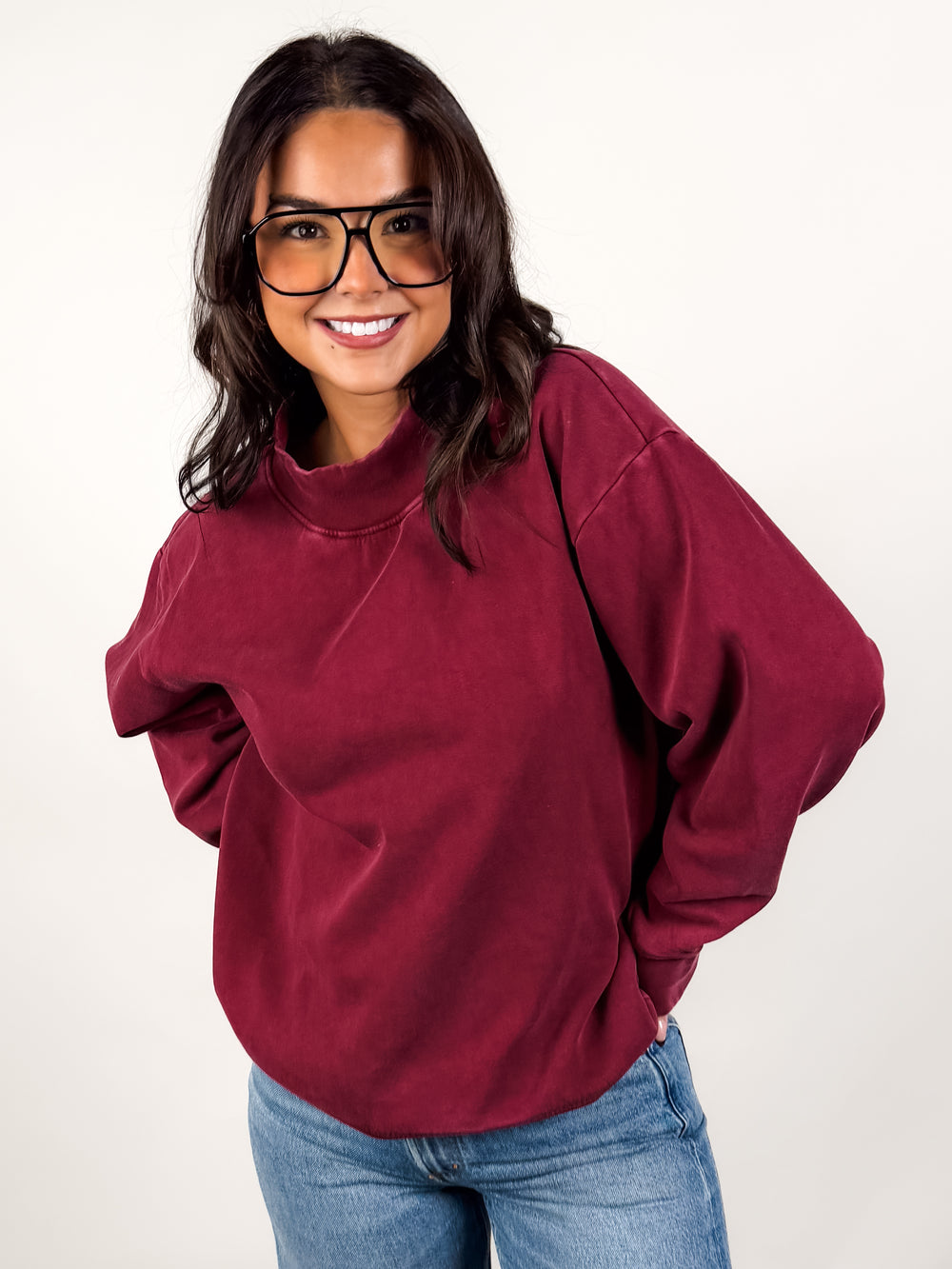 Ashford Mockneck Sweatshirt
