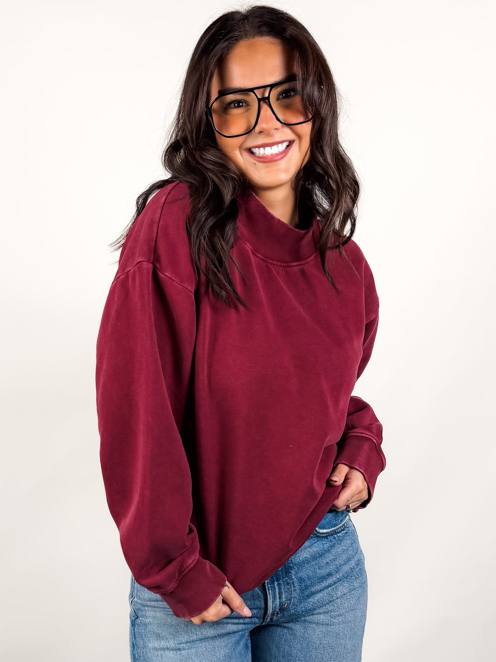 Ashford Mockneck Sweatshirt