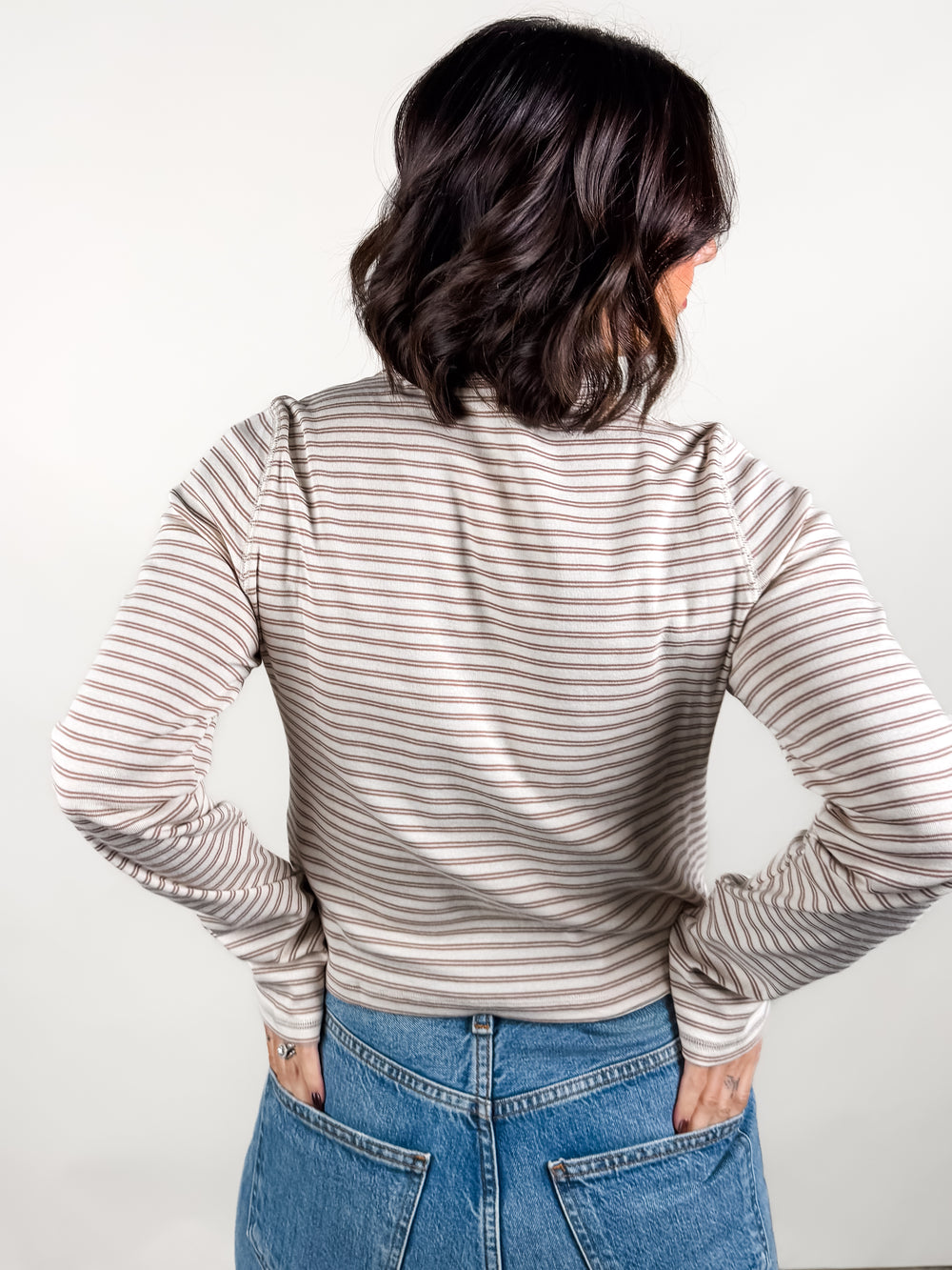 I've Been Searching Striped Top