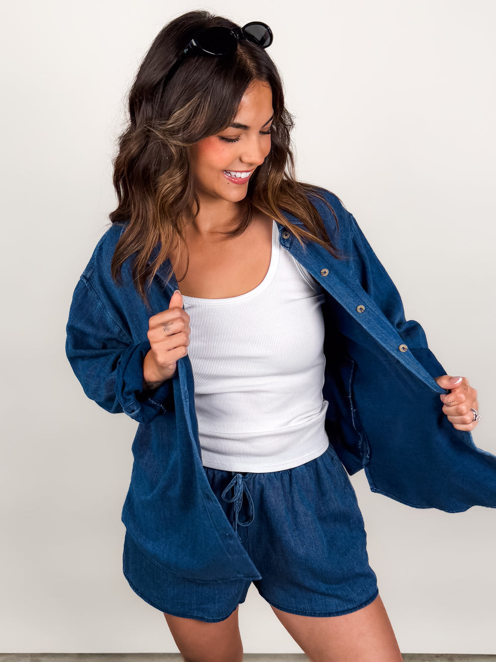 The Perfect Twill Button Up