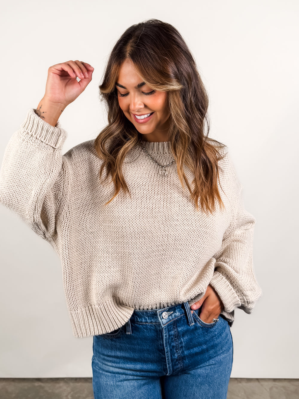 No Last Name Sweater