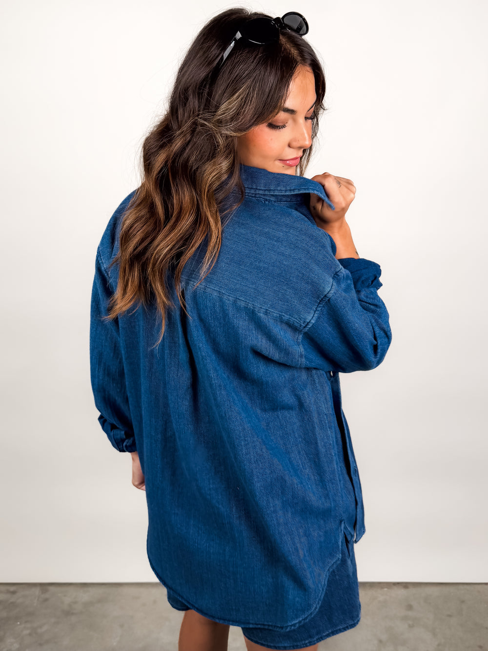 The Perfect Twill Button Up