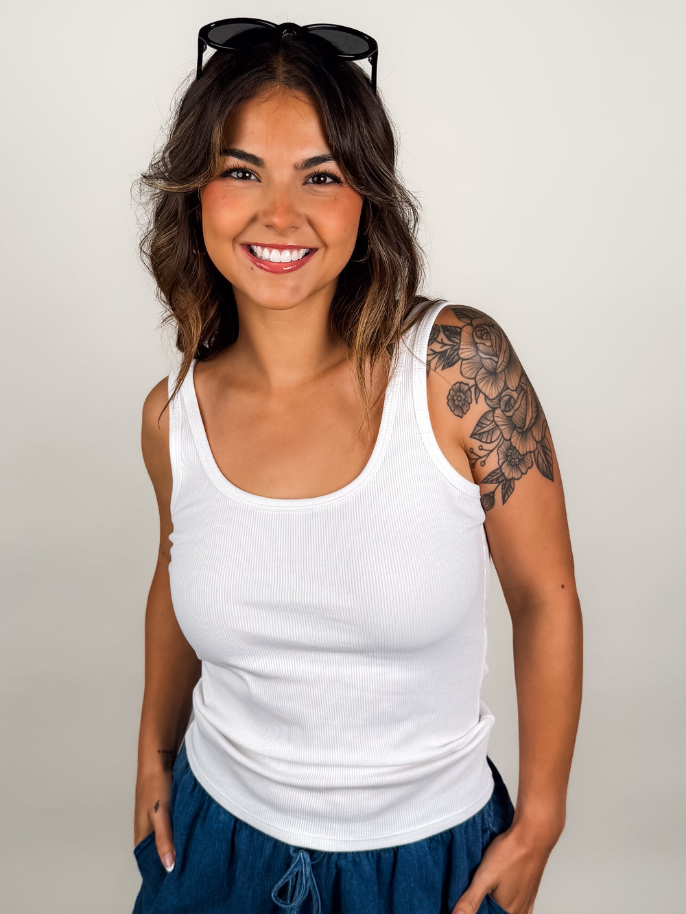 Renae Premium Rib Tank