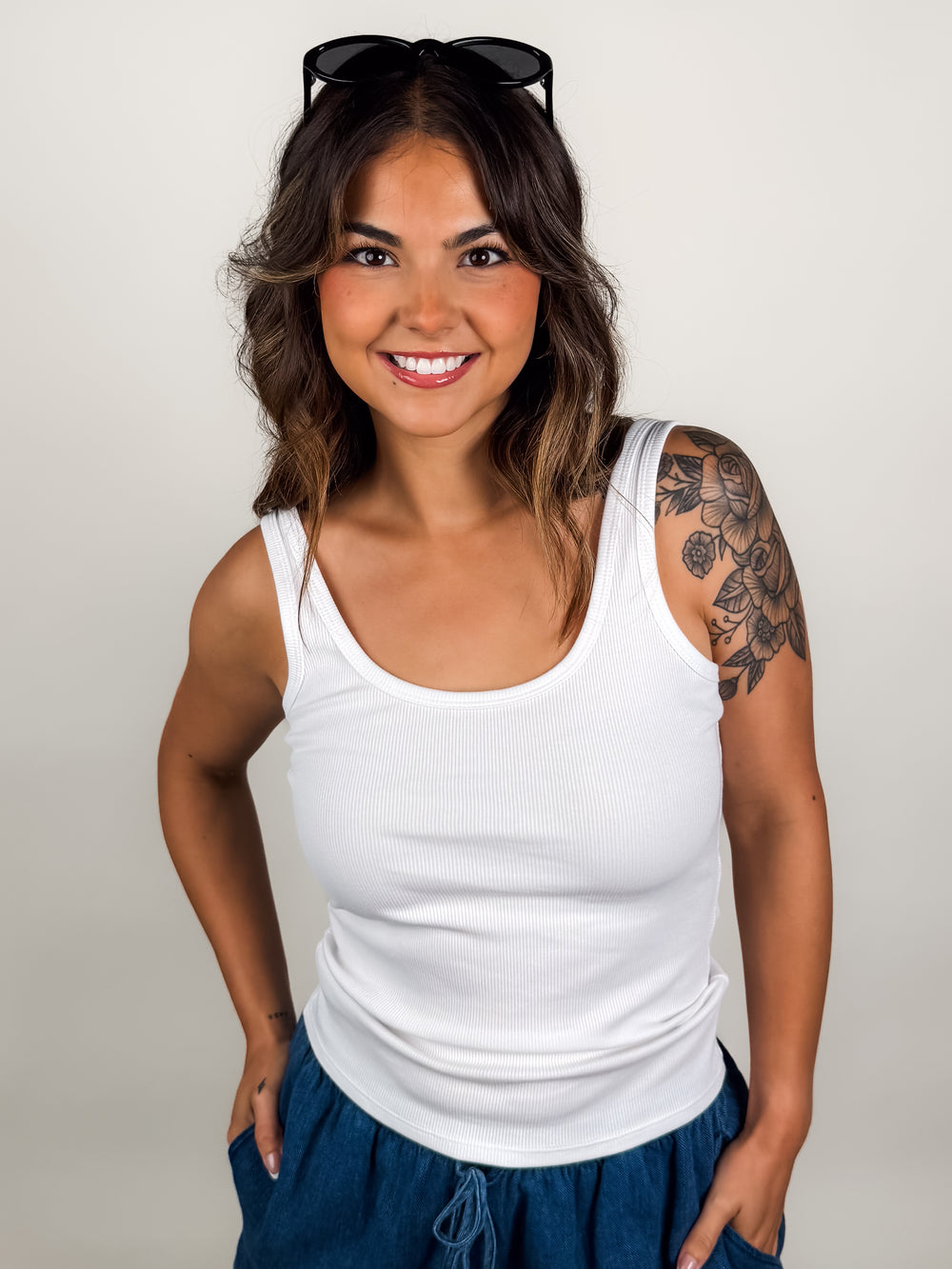 Renae Premium Rib Tank