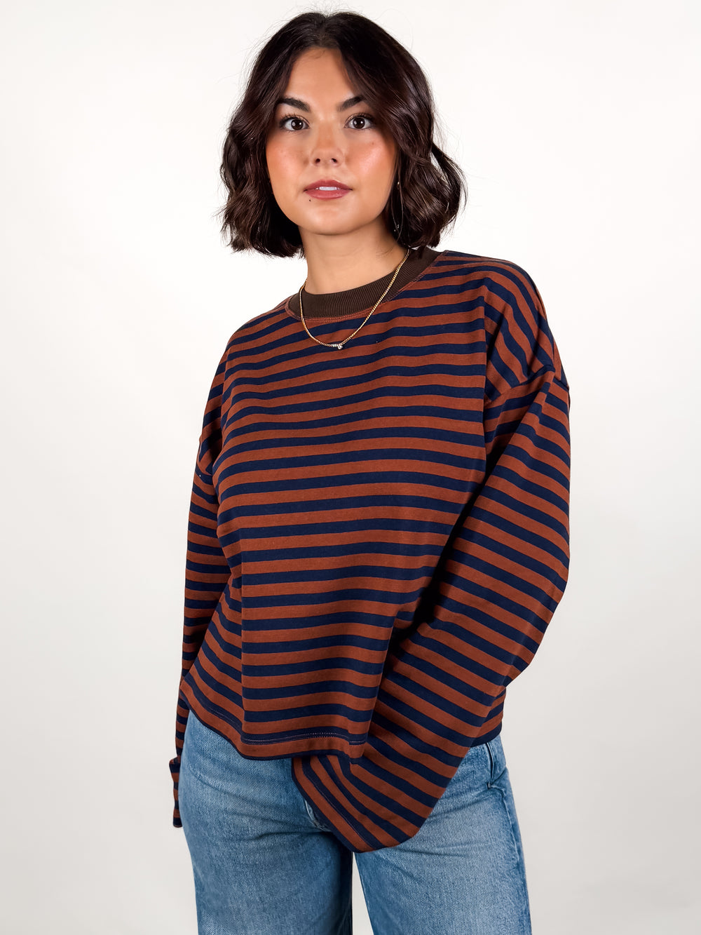 Anywhere Near You Striped Top