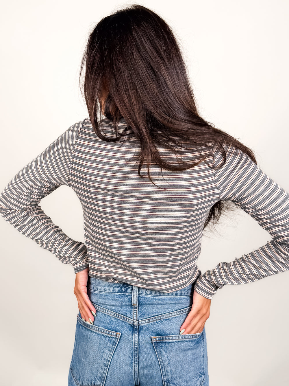In The Evening Light Striped Shirt