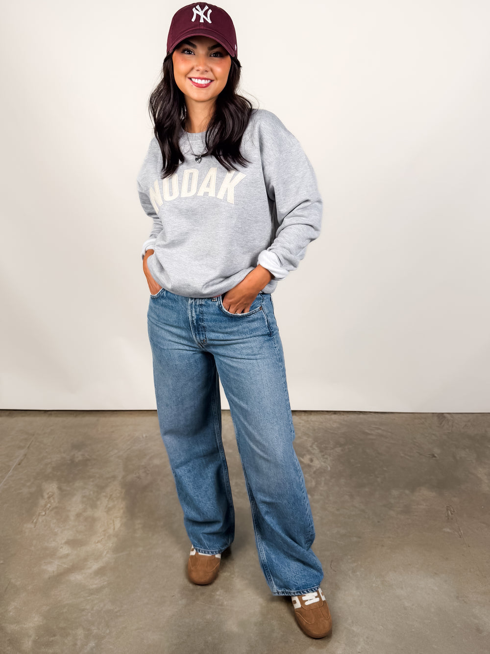 Nodak Felt Crewneck