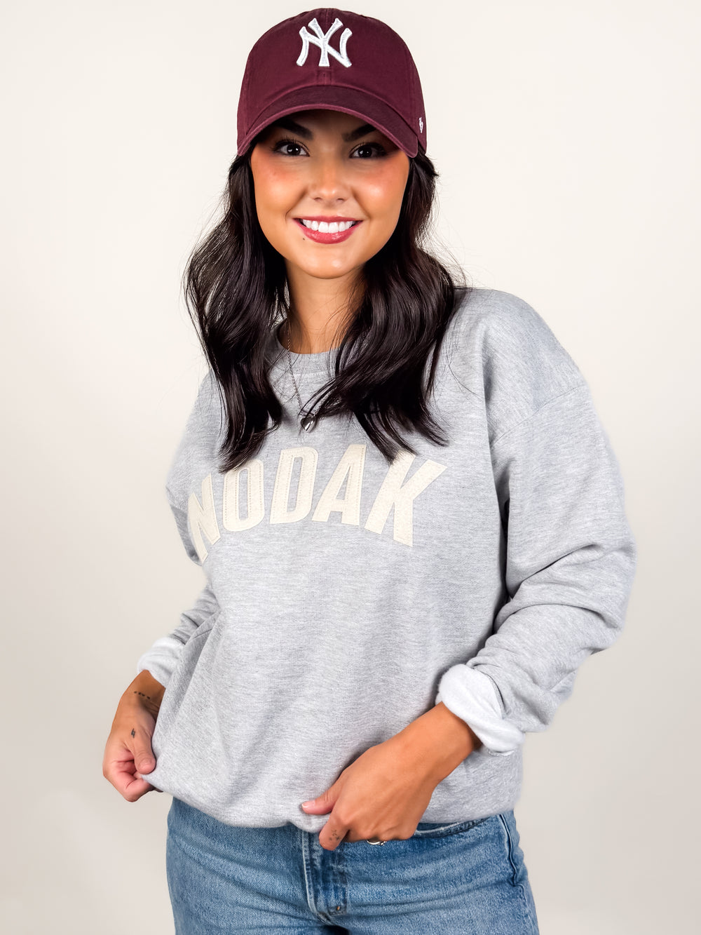 Nodak Felt Crewneck