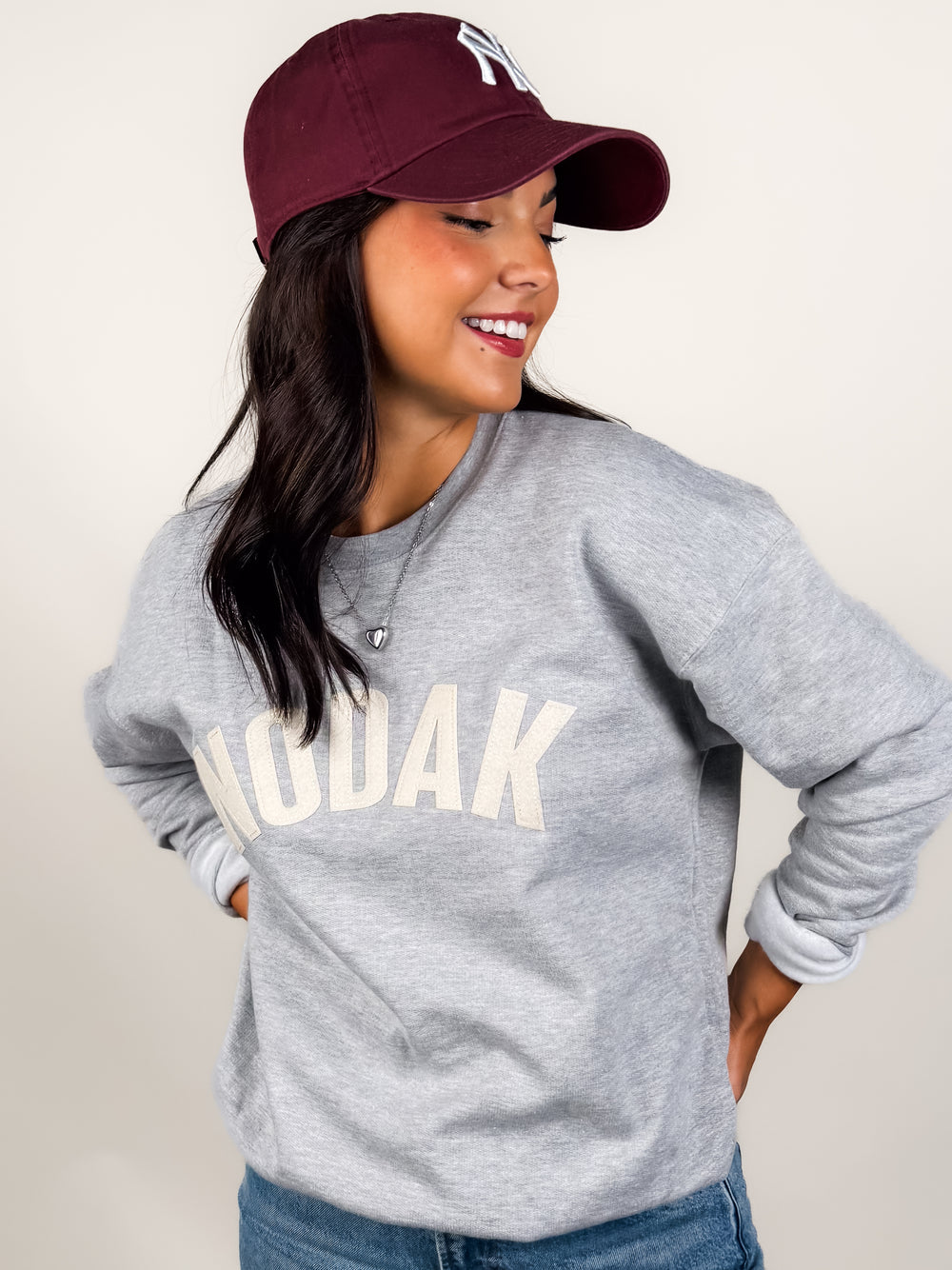 Nodak Felt Crewneck