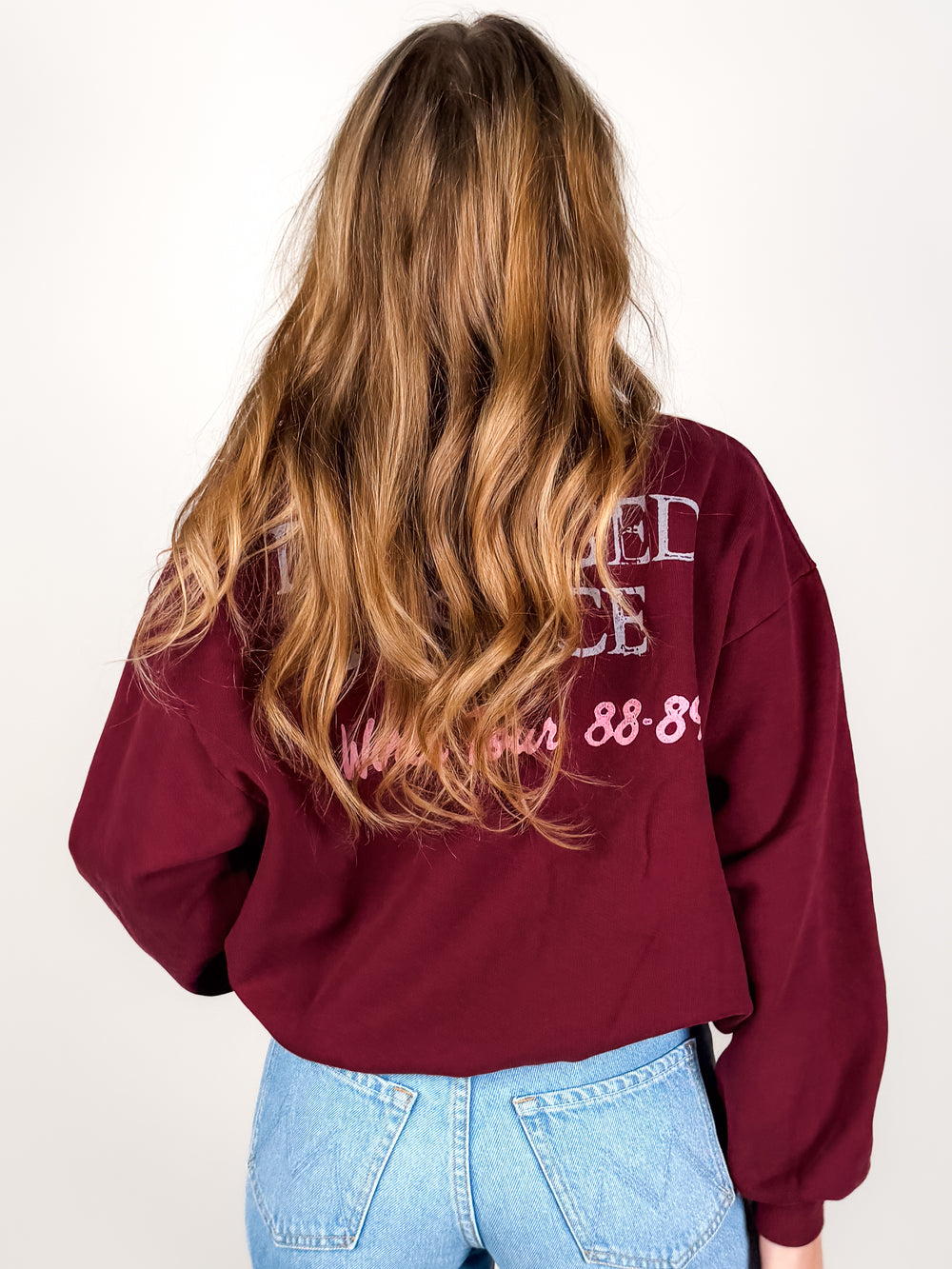 Metallica Justice For All Oversized Crew Sweatshirt