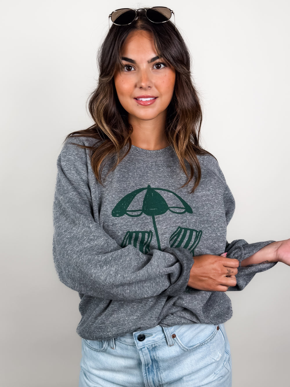 Out Of Office Raglan Sweatshirt