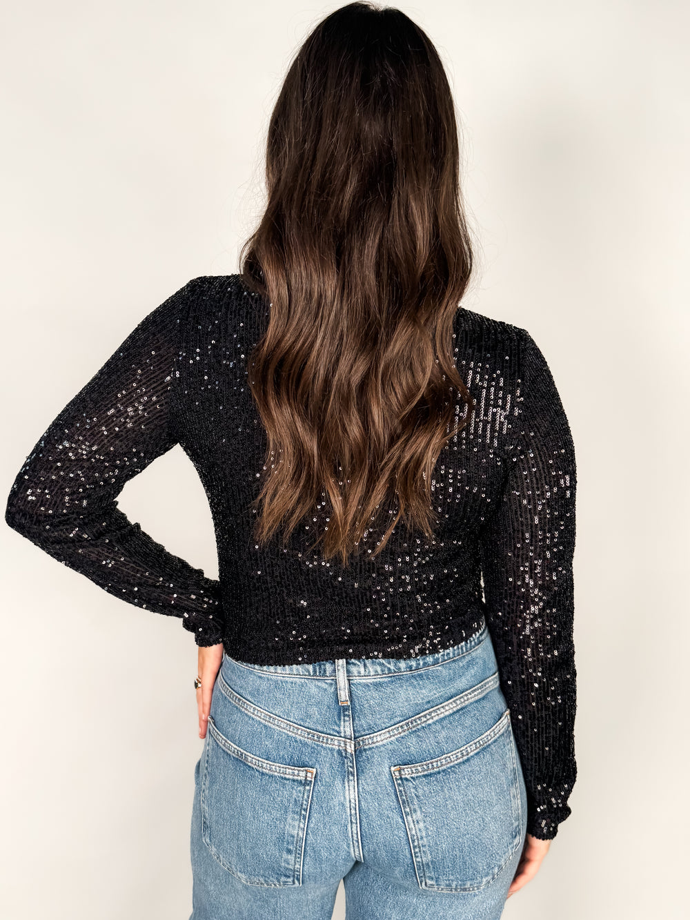 Aurora Sequin Top