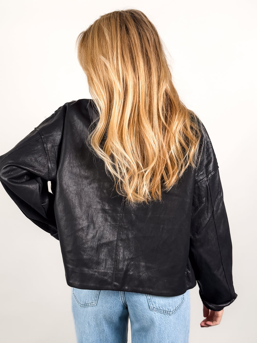 Kick A Little Dust Up Leather Jacket