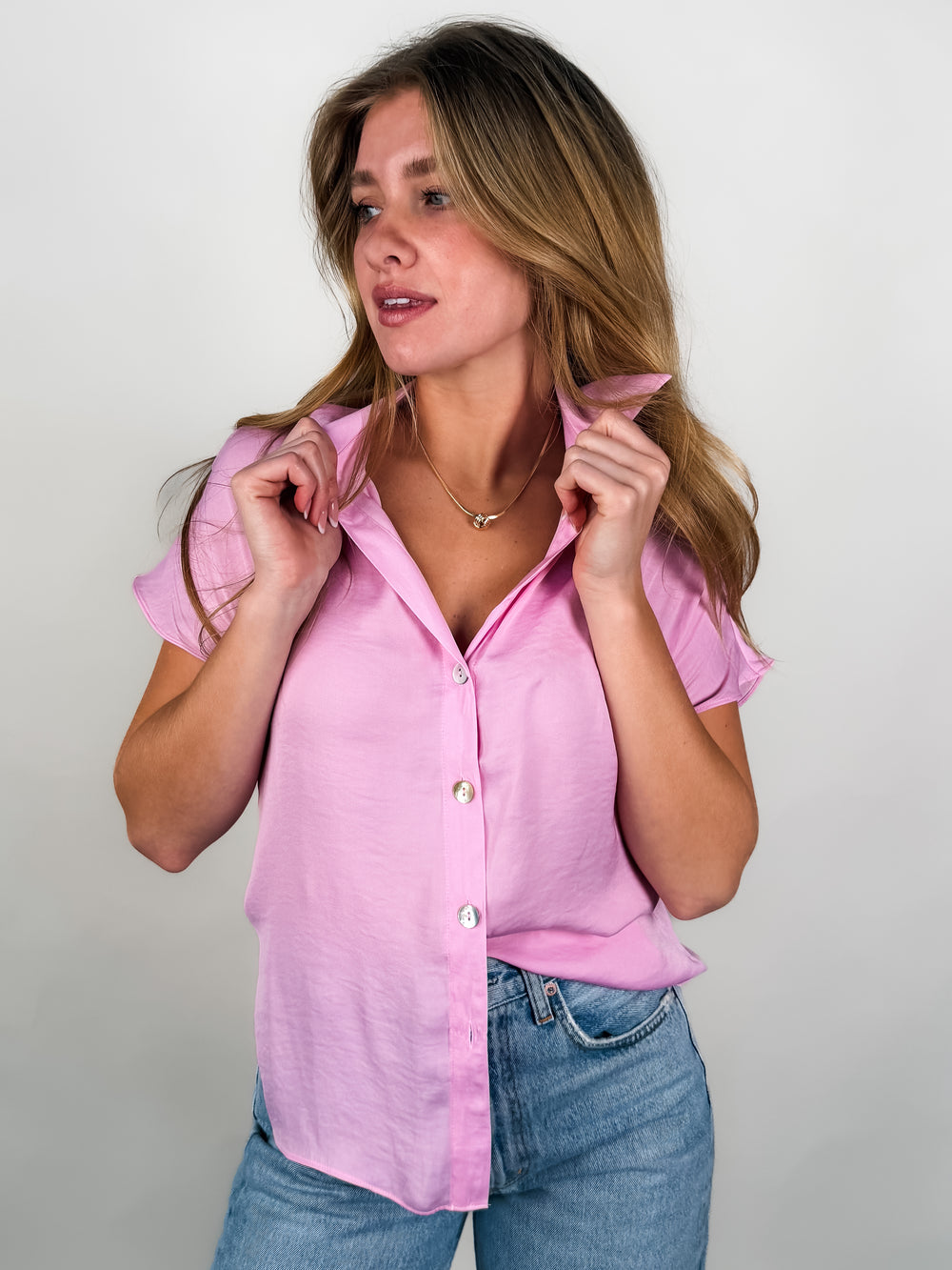 Trying To Walk By Blouse