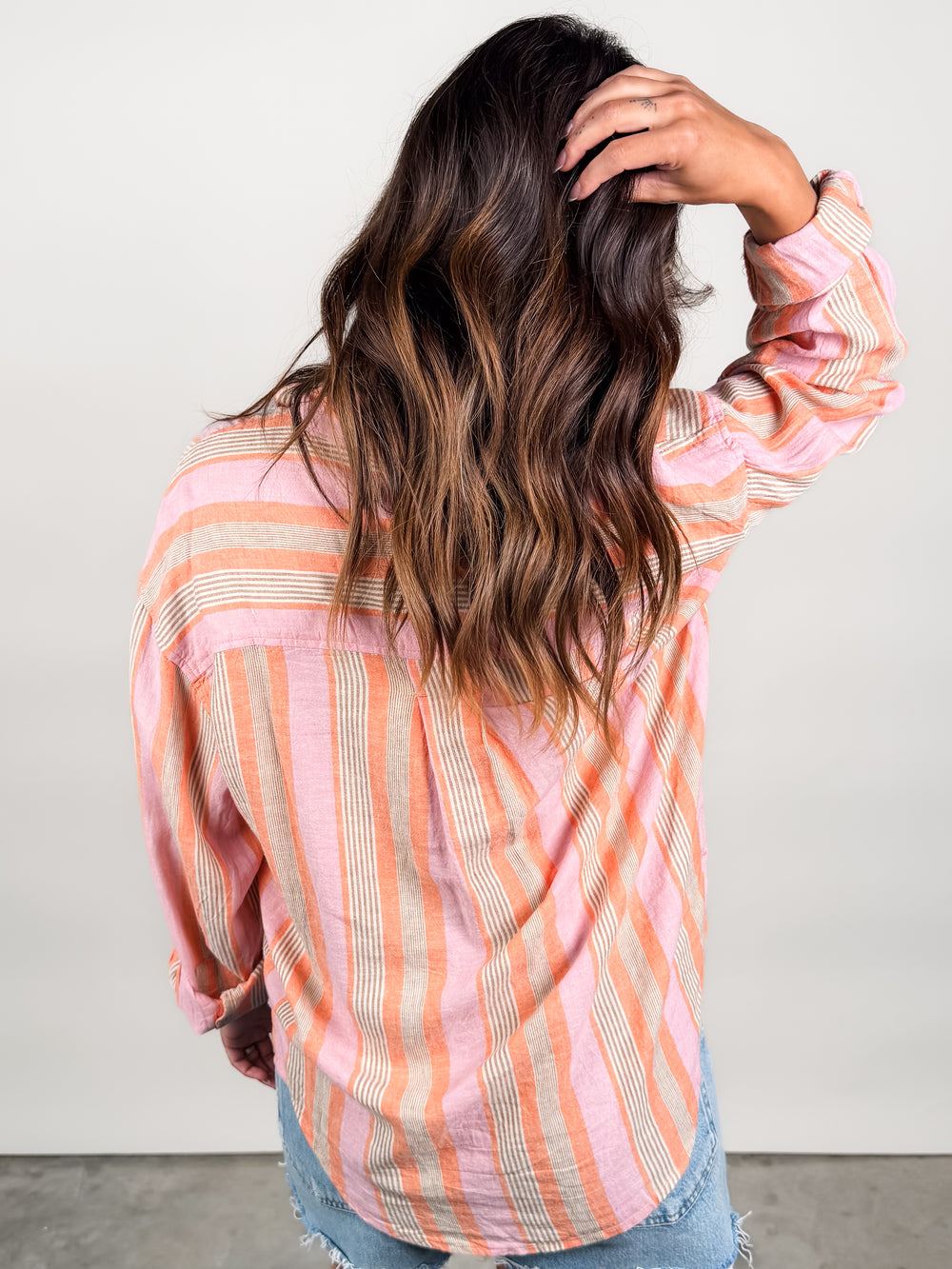 The Perfect Striped Button Up