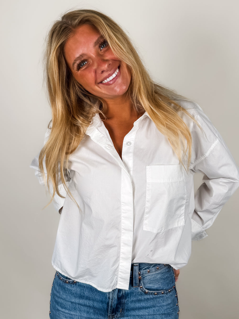 Favorite Button Up Top