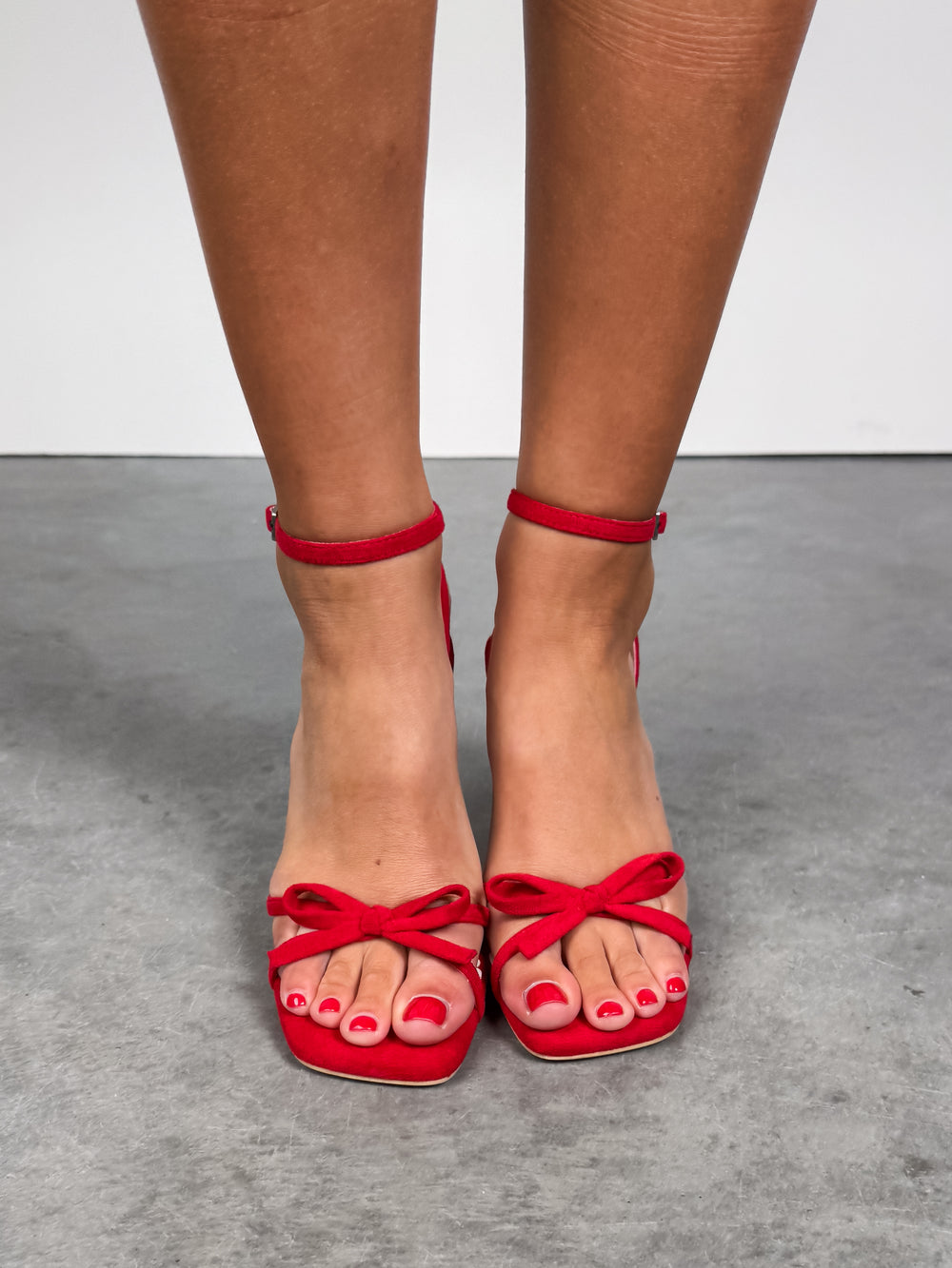 Sylvie Stiletto Velvet Heel