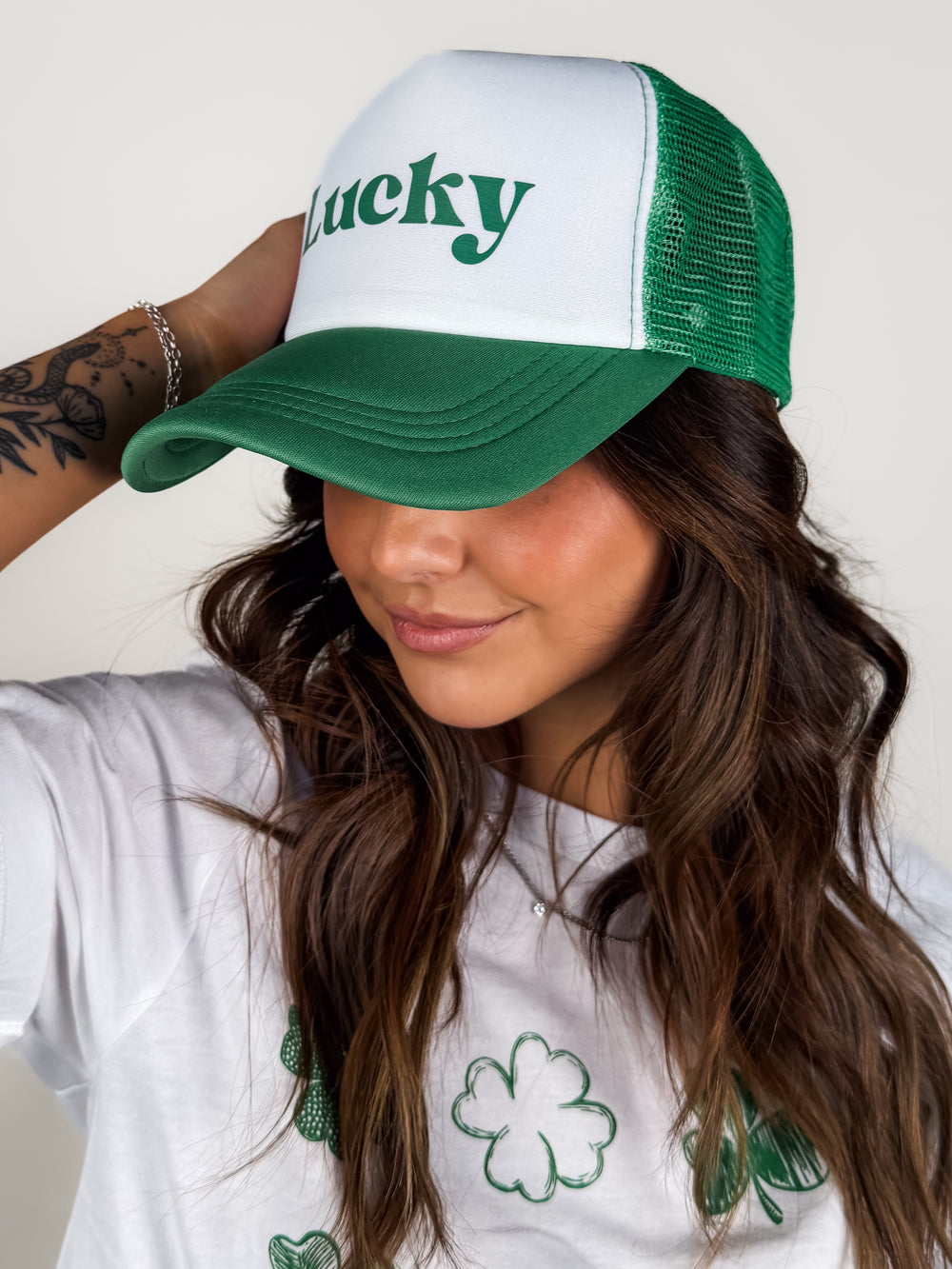 "Lucky" St. Patrick's Day Trucker Hat