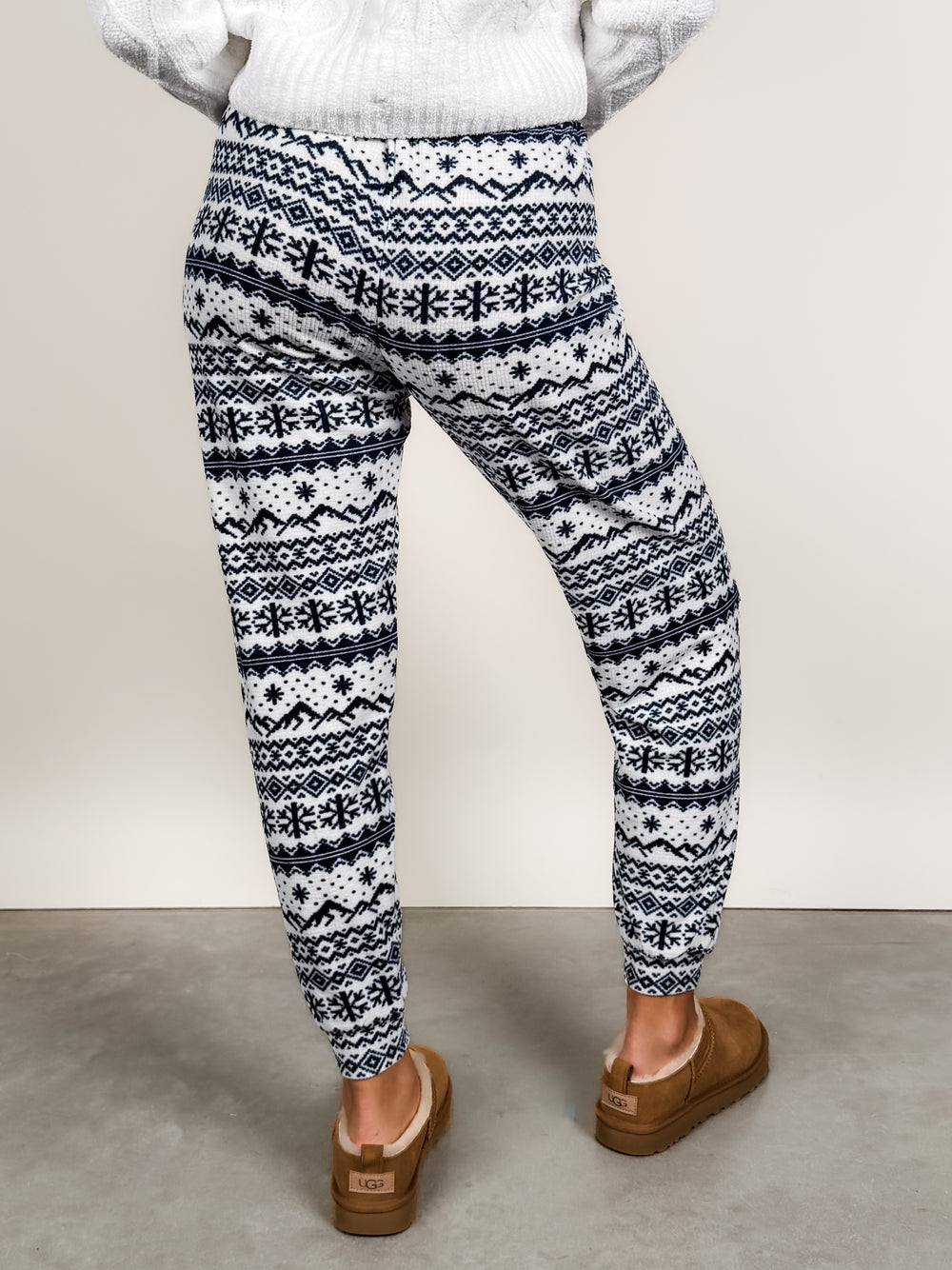 Twilight Fairisle Jogger