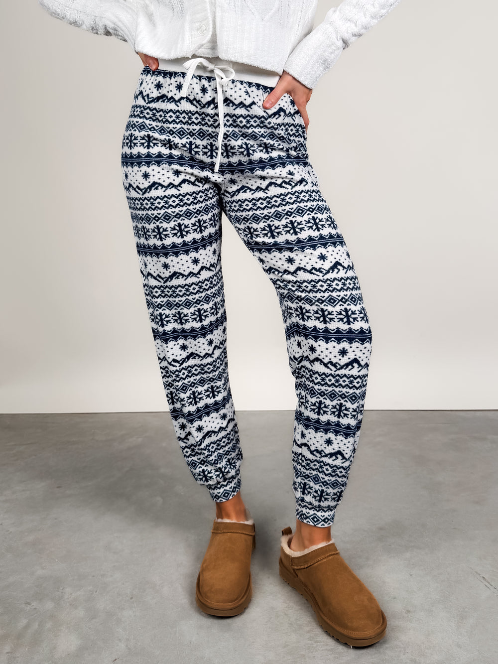 Twilight Fairisle Jogger