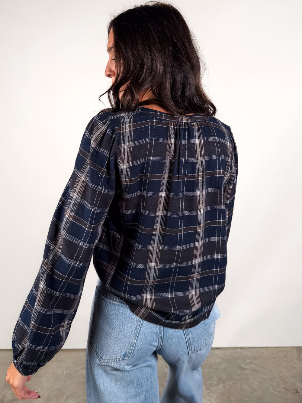Autumn Plaid Button Up
