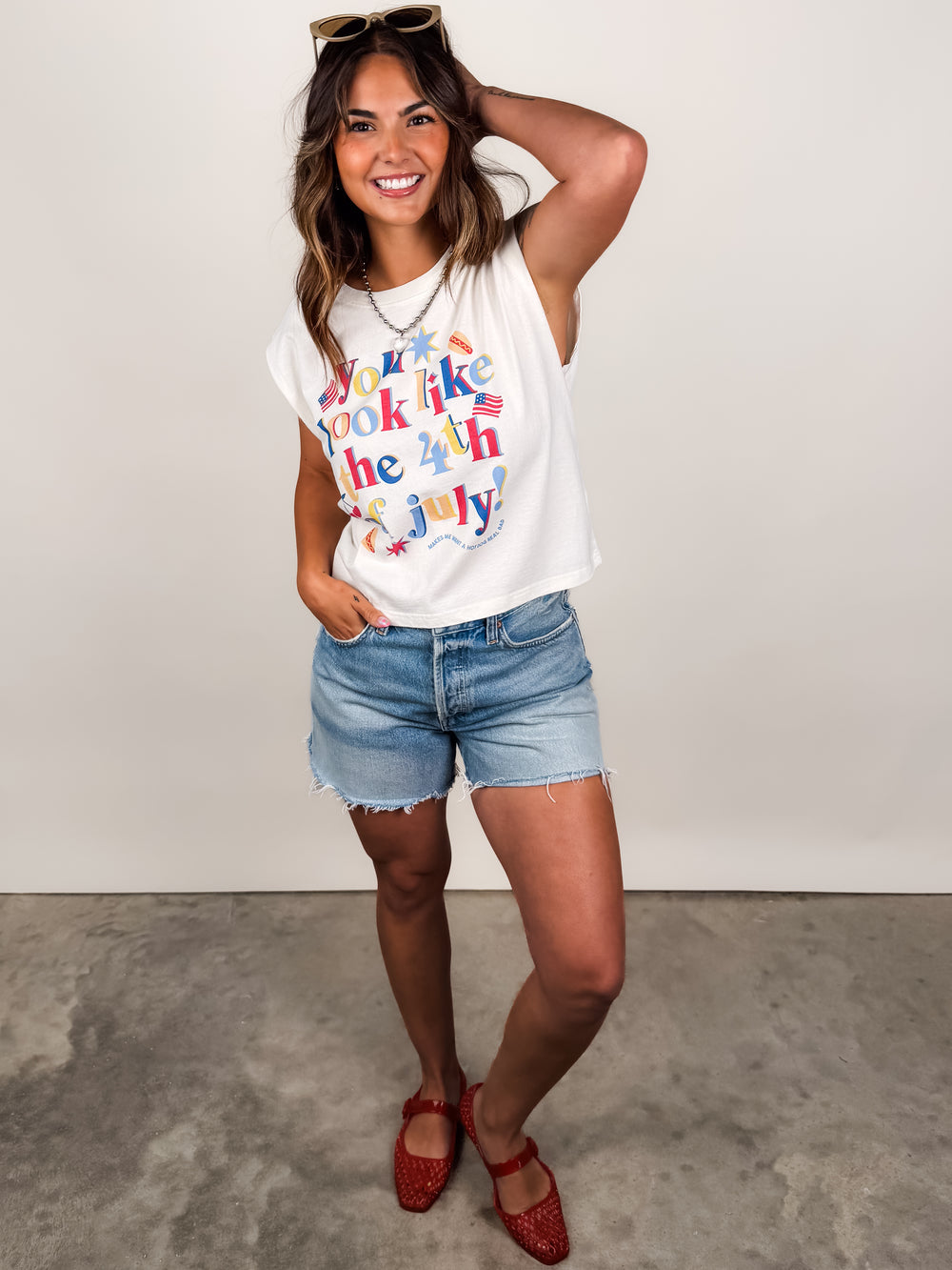 You Look Like The 4th Of July Tank