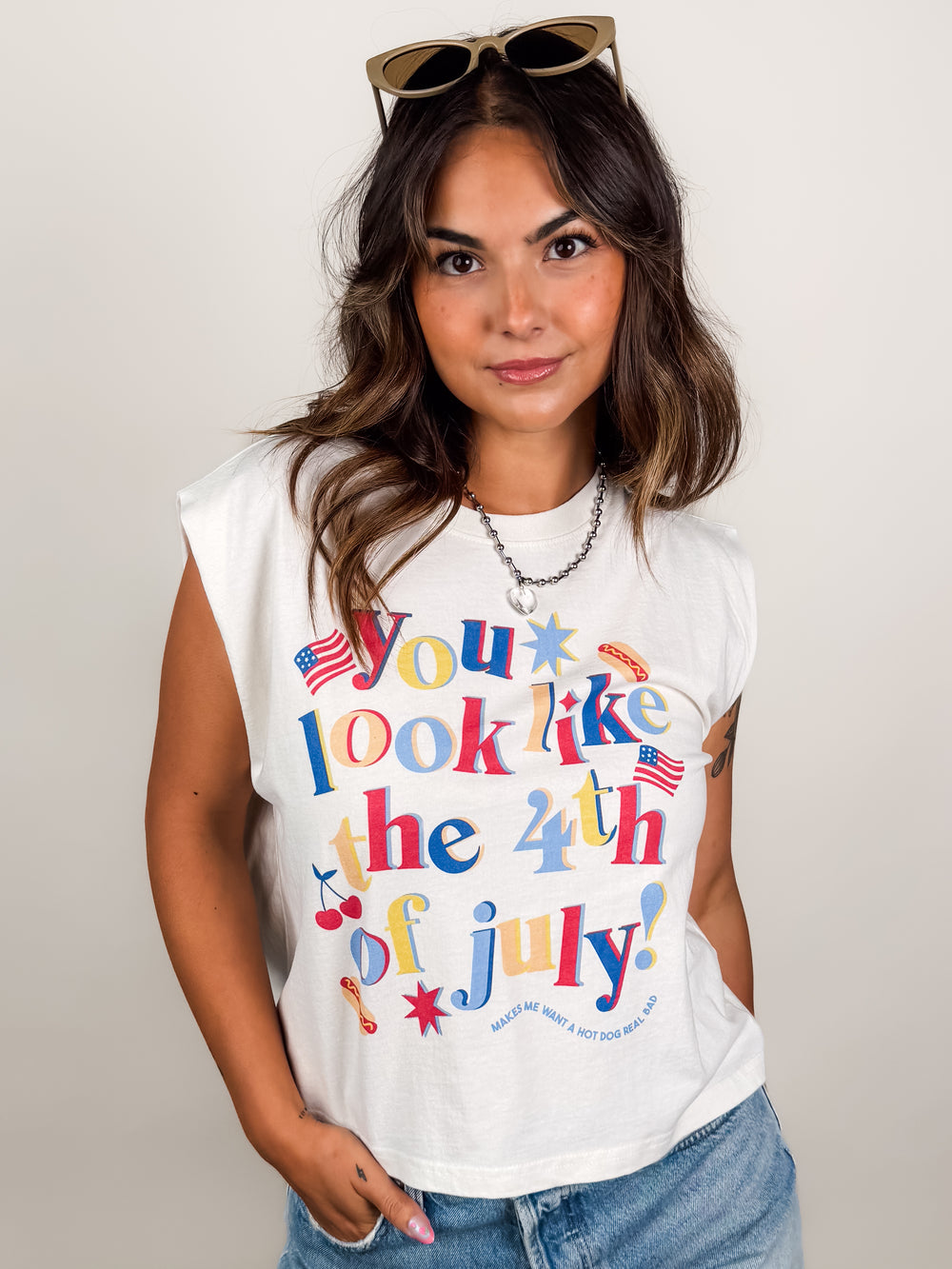 You Look Like The 4th Of July Tank