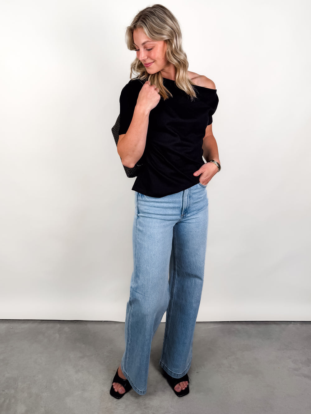 No Obligation One Shoulder Top