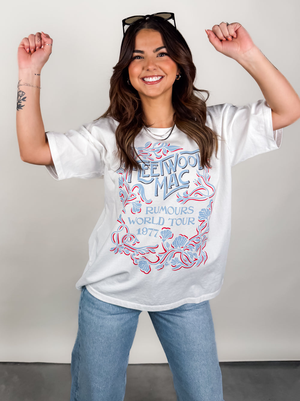 Fleetwood Mac World Tour '77 Merch Tee